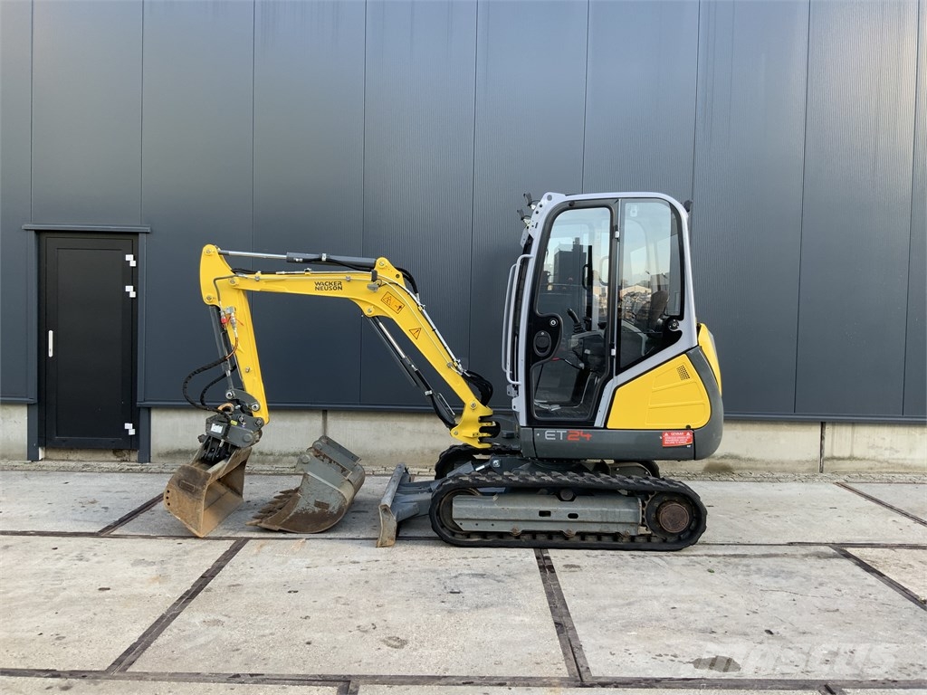 Wacker Neuson ET 24 Mini ekskavatörler, 7 tona dek
