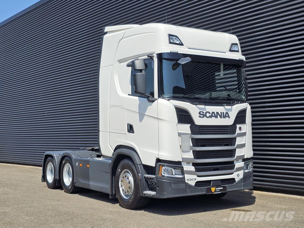 Scania S530 V8 6x2 BOOGIE / RETARDER / FULL AIR / 2 TANKS Tracteur routier
