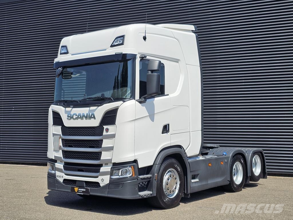 Scania S530 V8 6x2 BOOGIE / RETARDER / FULL AIR / 2 TANKS Tracteur routier
