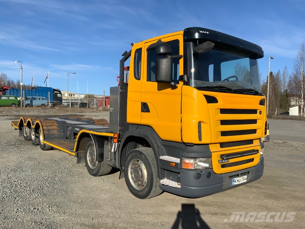 Scania R 420 CB 10x4 Camions de transport de machines forestières