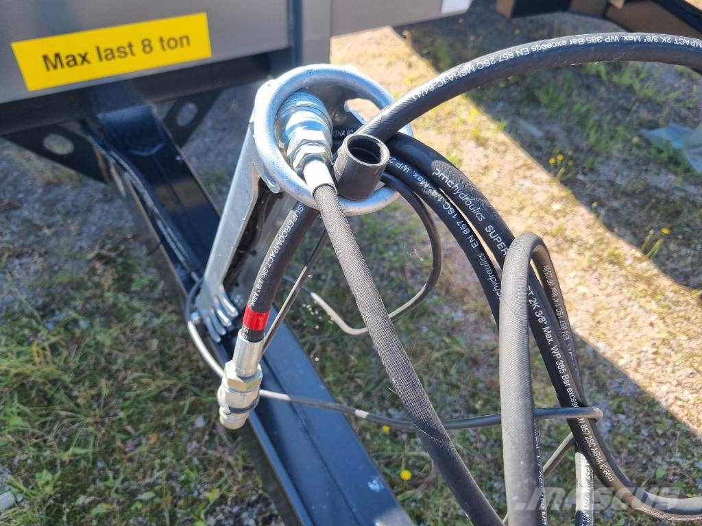 Palmse Trailer D800 dumpervagn 8ton Tipp hengere