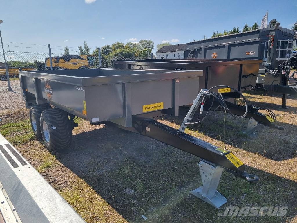 Palmse Trailer D800 dumpervagn 8ton Tipp hengere