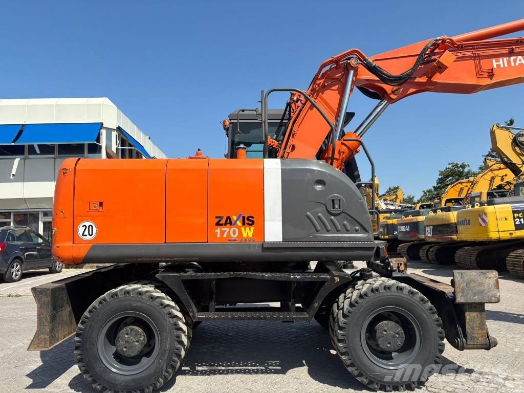 Hitachi ZX 170 W-3 Ekskavatori uz riteņiem