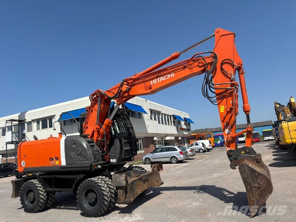 Hitachi ZX 170 W-3 Ekskavatori uz riteņiem