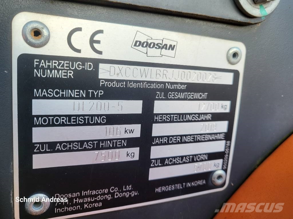 Doosan DL 200-5 Radlader