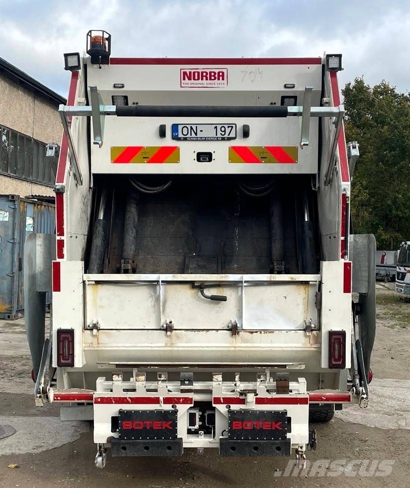 Scania P 340 CNG + NORBA L200 Camiones de basura