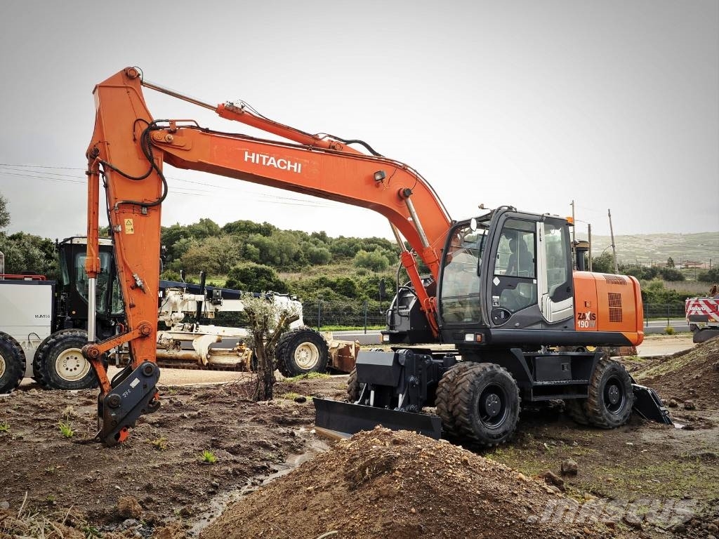 ロジック Hitachi ZX 190 W-3, 2012, Portugal - excavadoras de ruedas de
