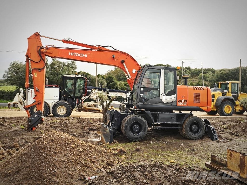 Hitachi ZX 190 W-3 Escavatori gommati
