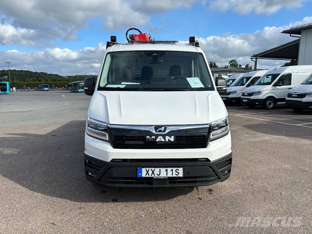 MAN TGE 6.160 4x2 Truck mounted cranes
