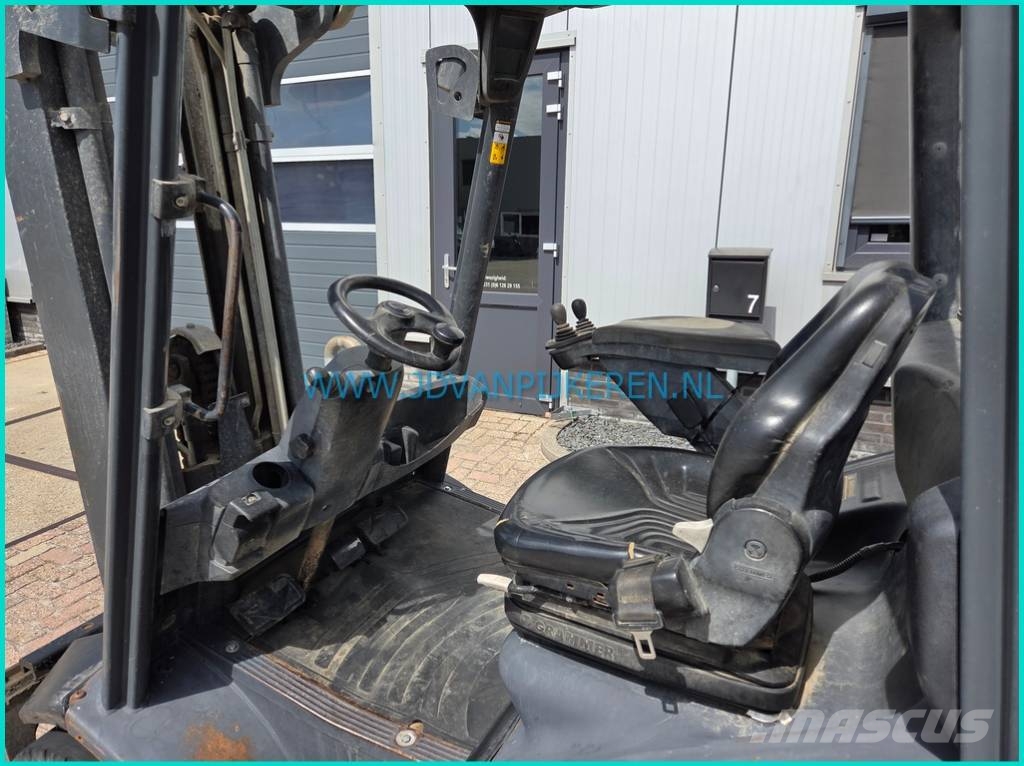Linde H30D diesel triplex + freelift+ sideshift شاحنات الديزل