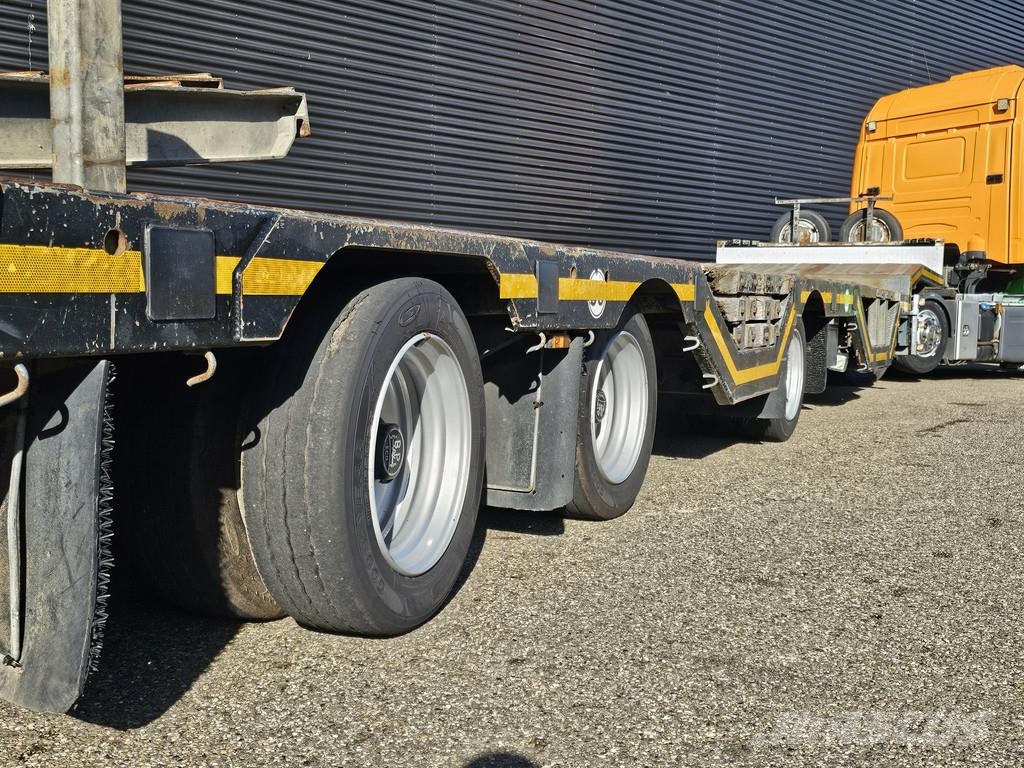 Scania R410 6x2 RETARDER + NOOTEBOOOM SEMI TRAILER Naudoti vilkikai