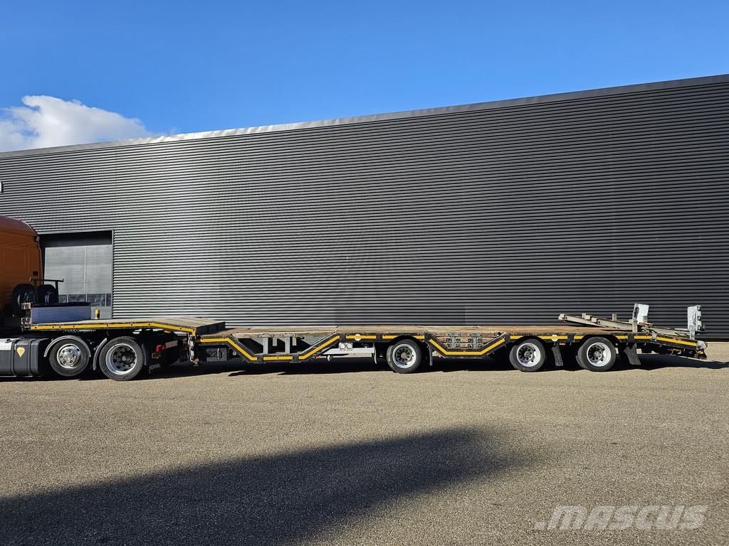 Scania R410 6x2 RETARDER + NOOTEBOOOM SEMI TRAILER Naudoti vilkikai