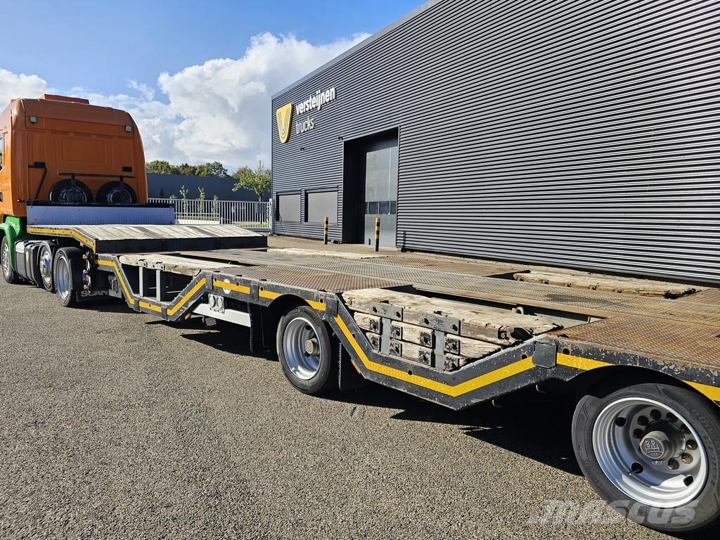 Scania R410 6x2 RETARDER + NOOTEBOOOM SEMI TRAILER Naudoti vilkikai