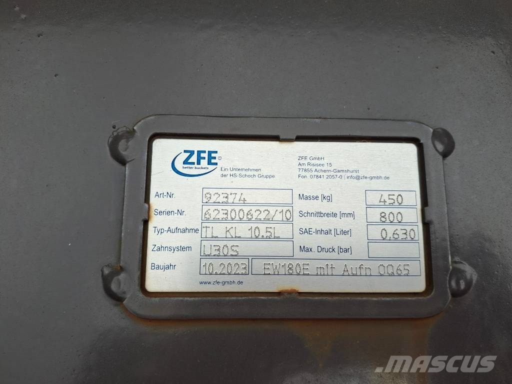 Schoch Tieflöffel OQ65-800 #A-6648 Pelle rétro arrière