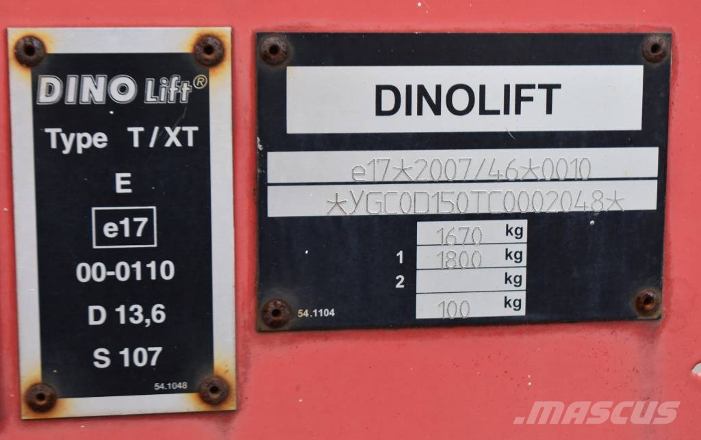 Dino 150T Otros remolques