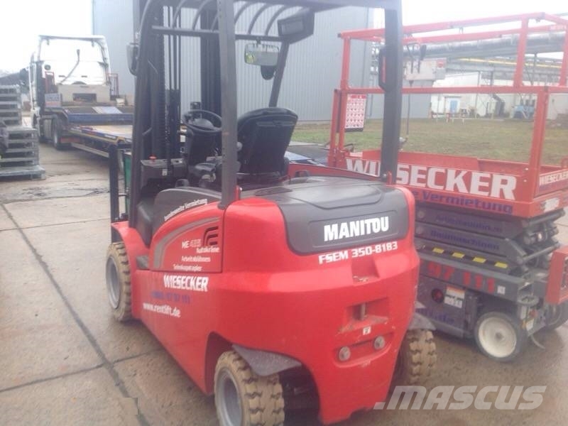 Manitou ME 435-80V-S3 El gaffeltrucks