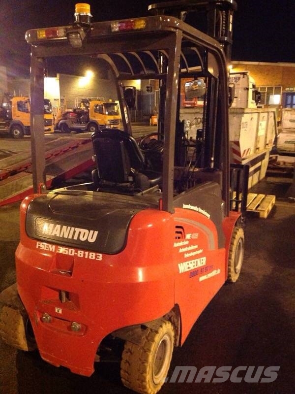 Manitou ME 435-80V-S3 El gaffeltrucks