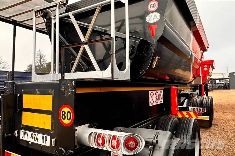  Alutip 25mÂ³ Interlink Side Tipper Trailer Anders