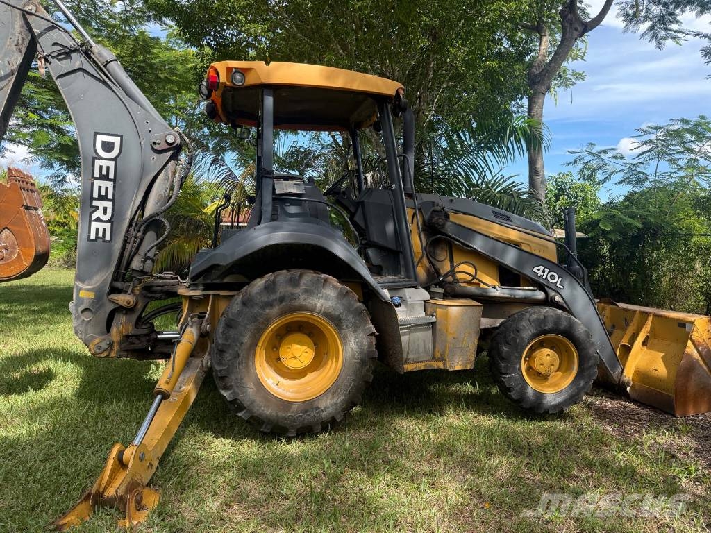 John Deere 410L Rovokopači