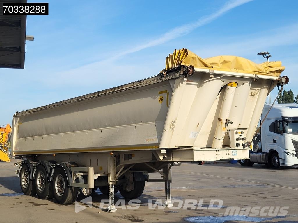 Benalu BEN 3 axles Lift Axle 25m3 ALU Kippers