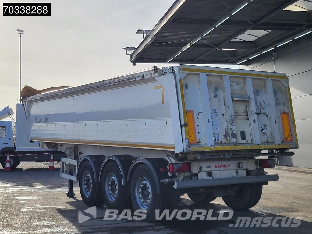 Benalu BEN 3 axles Lift Axle 25m3 ALU Kippers