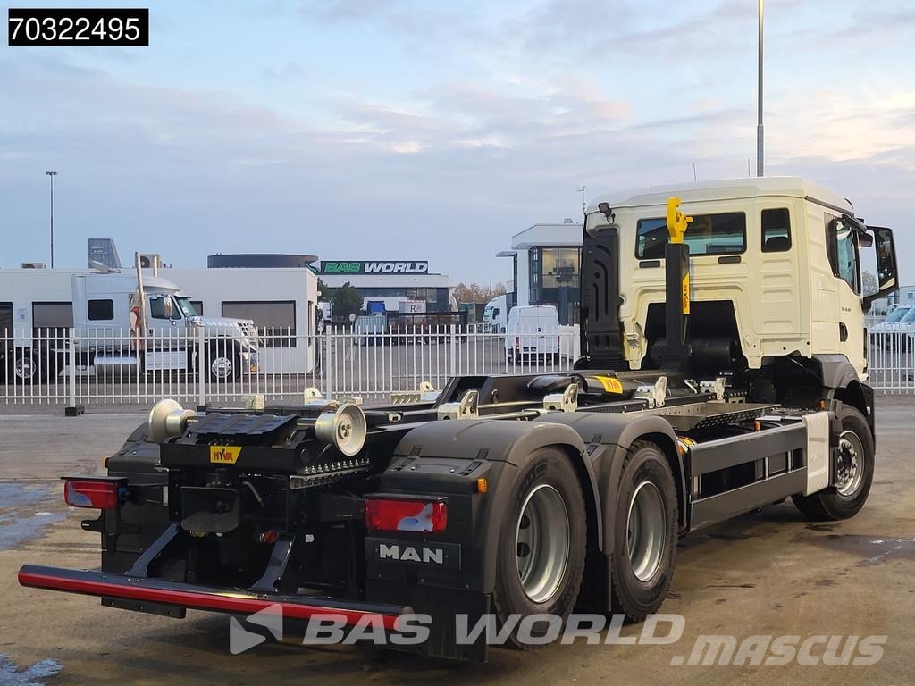 MAN TGS 28.480 6X2 NEW! HYVA 26-60-S containersystem A Vrachtwagen met containersysteem