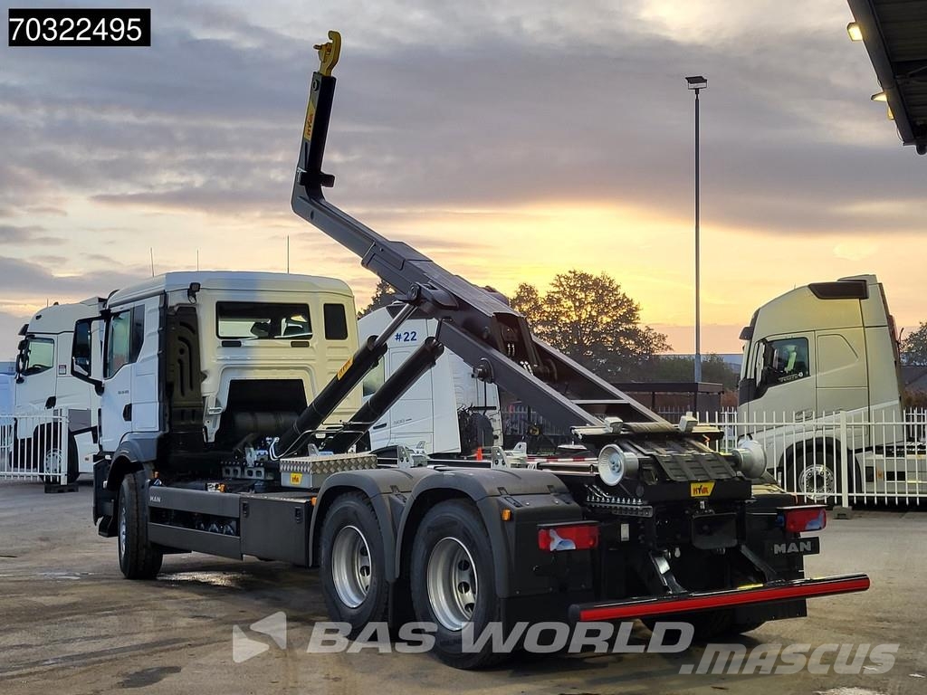 MAN TGS 28.480 6X2 NEW! HYVA 26-60-S containersystem A Vrachtwagen met containersysteem