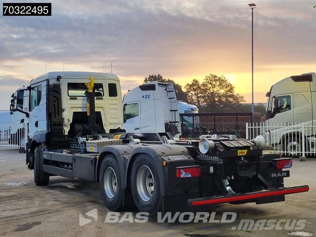MAN TGS 28.480 6X2 NEW! HYVA 26-60-S containersystem A Vrachtwagen met containersysteem