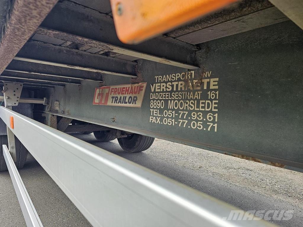 Fruehauf 3 AXLE CURTAINSIDER - BPW AXLES Semirremolques de caja de lona