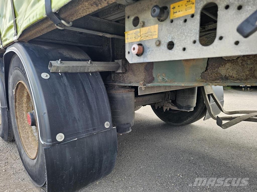 Fruehauf 3 AXLE CURTAINSIDER - BPW AXLES Semirremolques de caja de lona