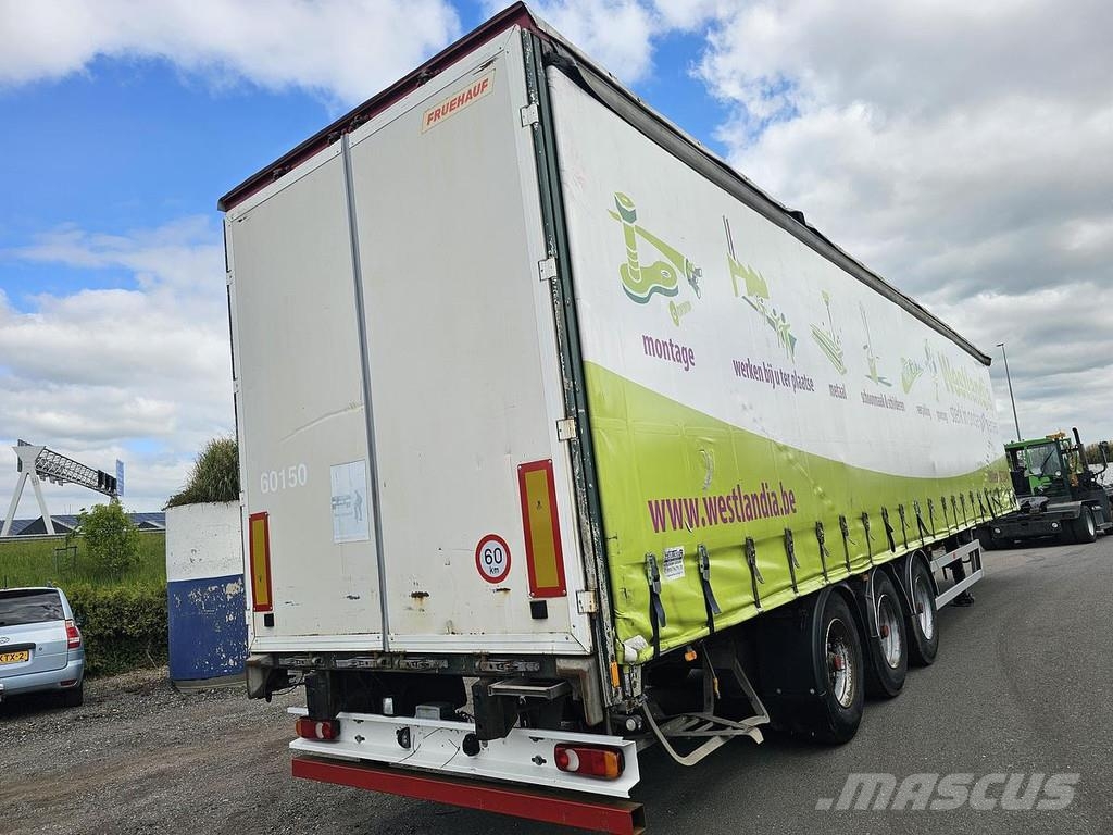 Fruehauf 3 AXLE CURTAINSIDER - BPW AXLES Semirremolques de caja de lona