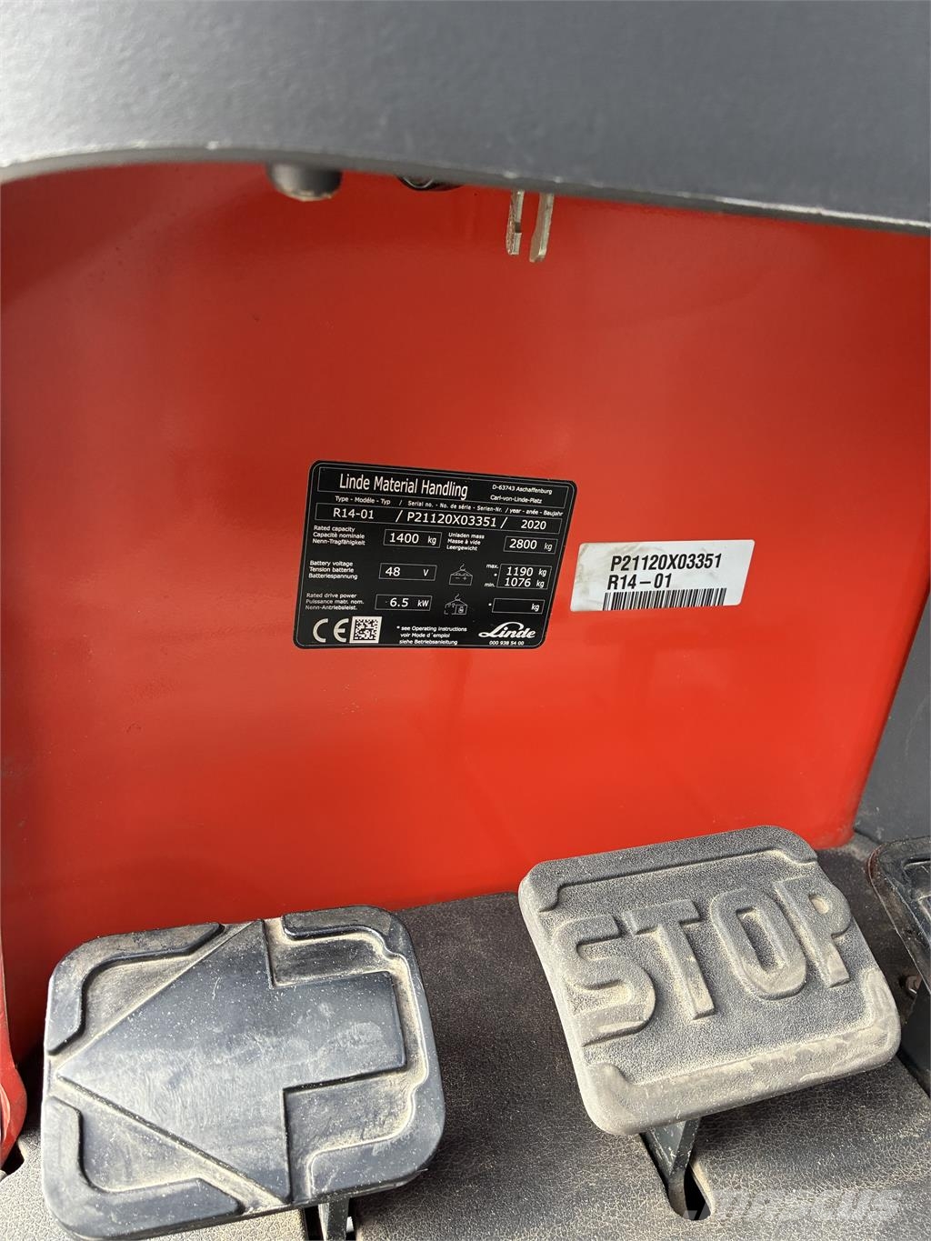 Linde R14 Ανυψωτικά στενών δρόμων