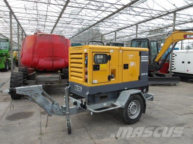 Atlas Copco QAS 20 디젤 발전기