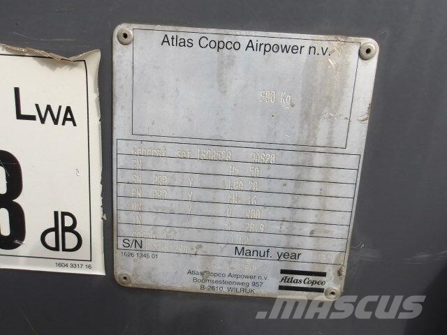 Atlas Copco QAS 20 디젤 발전기