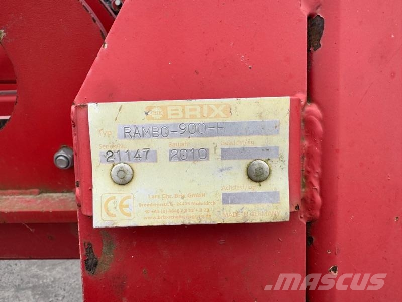 Brix Rambo 900 H Other tillage machines and accessories