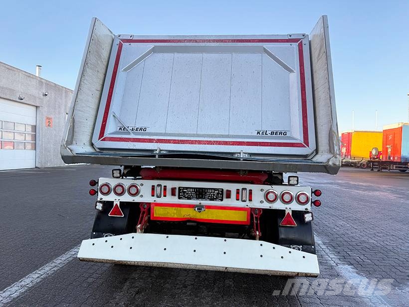 Kel-Berg 4 axle Tipper / Alukastenmulde Kipper 37m3 Kippladerauflieger