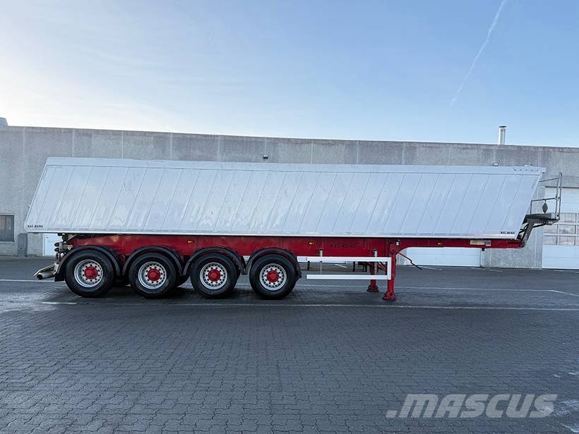 Kel-Berg 4 axle Tipper / Alukastenmulde Kipper 37m3 Kippladerauflieger