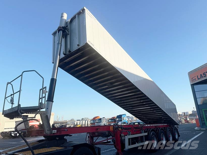 Kel-Berg 4 axle Tipper / Alukastenmulde Kipper 37m3 Kippladerauflieger