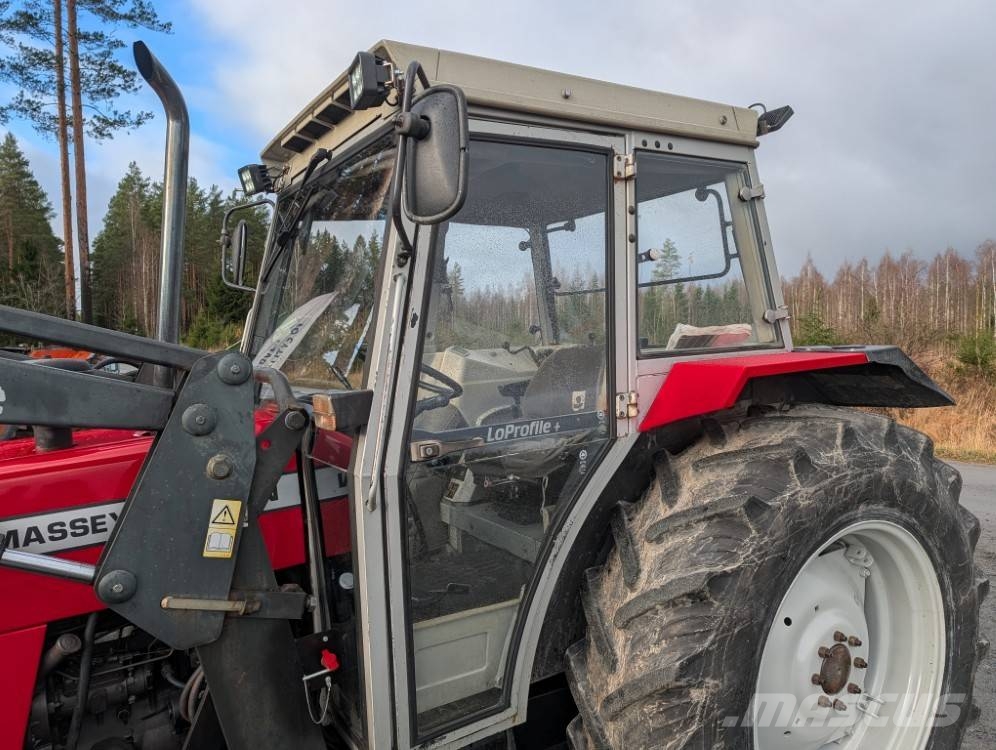 Massey Ferguson 390 Quicke Q940 etukuormaajalla Traktorit