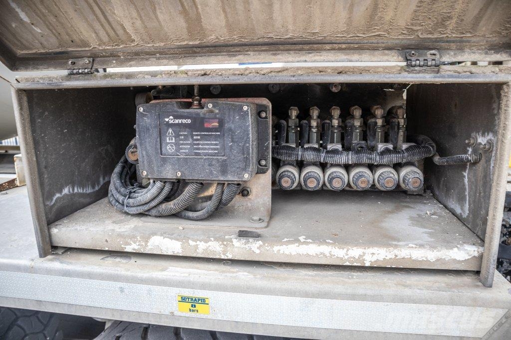 MAN TGS 32.360+PUTZMEISTER8M³+BAND/BELT/TAPIS Betongbiler