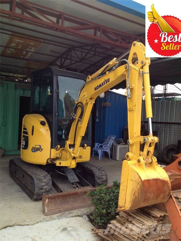 Komatsu PC 30 소형 굴삭기 7톤 미만