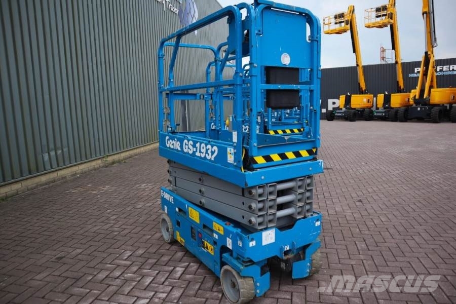 Genie GS1932 E-Drive Several In Stock, 8m Working Height Scheren-Arbeitsbühnen