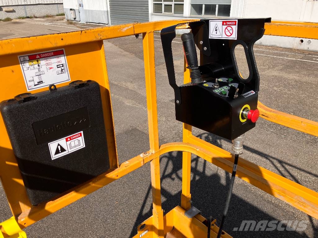 HAULOTTE COMPACT10 - NEW BATTERIES 4 NEW WHEELS Nacelle ciseaux