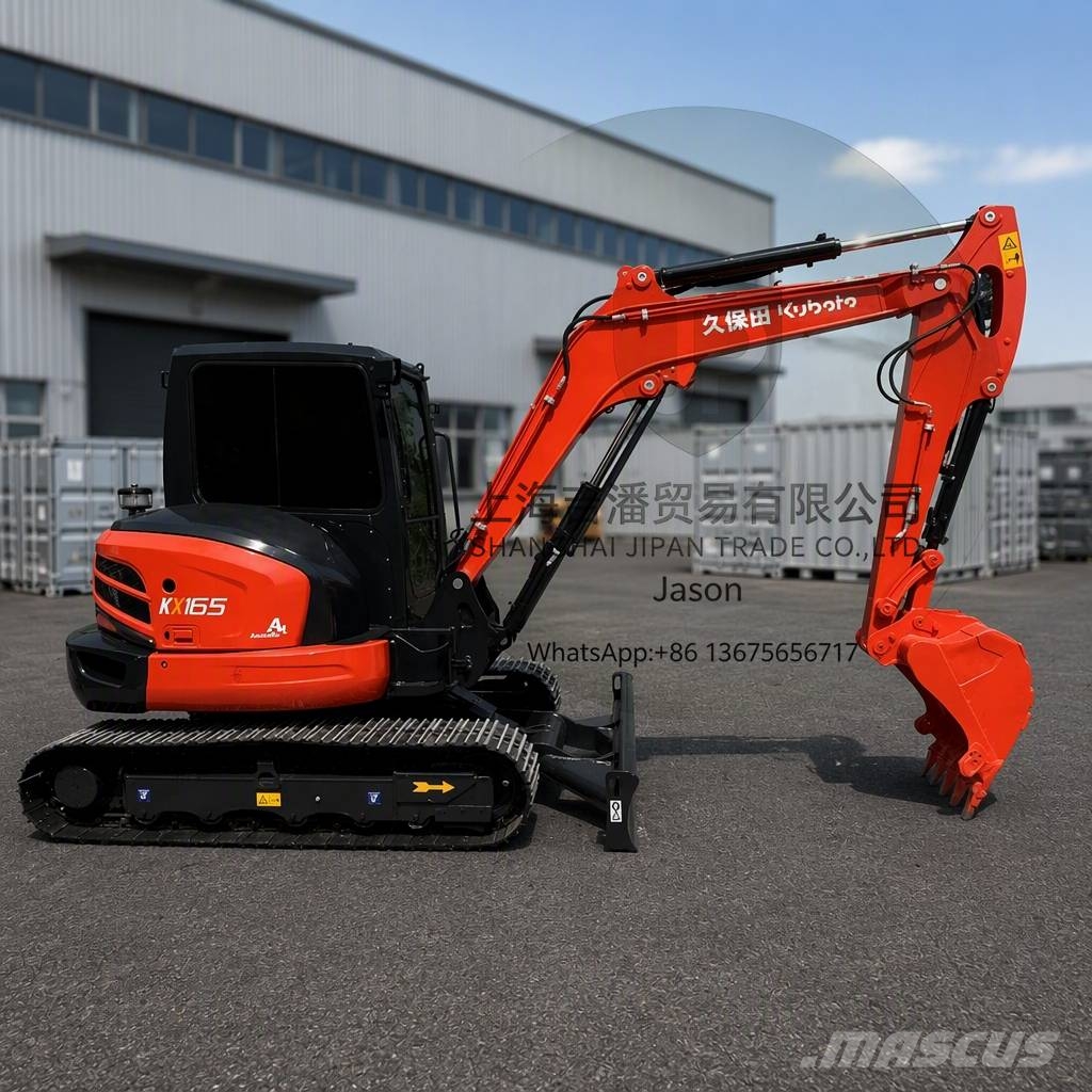 Kubota KX 165 Minikaivukoneet < 7t