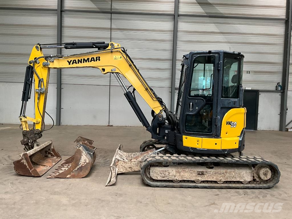 Yanmar Vio 50-6A حفارات صغيرة أقل من 7 طن (حفارات صغيرة)