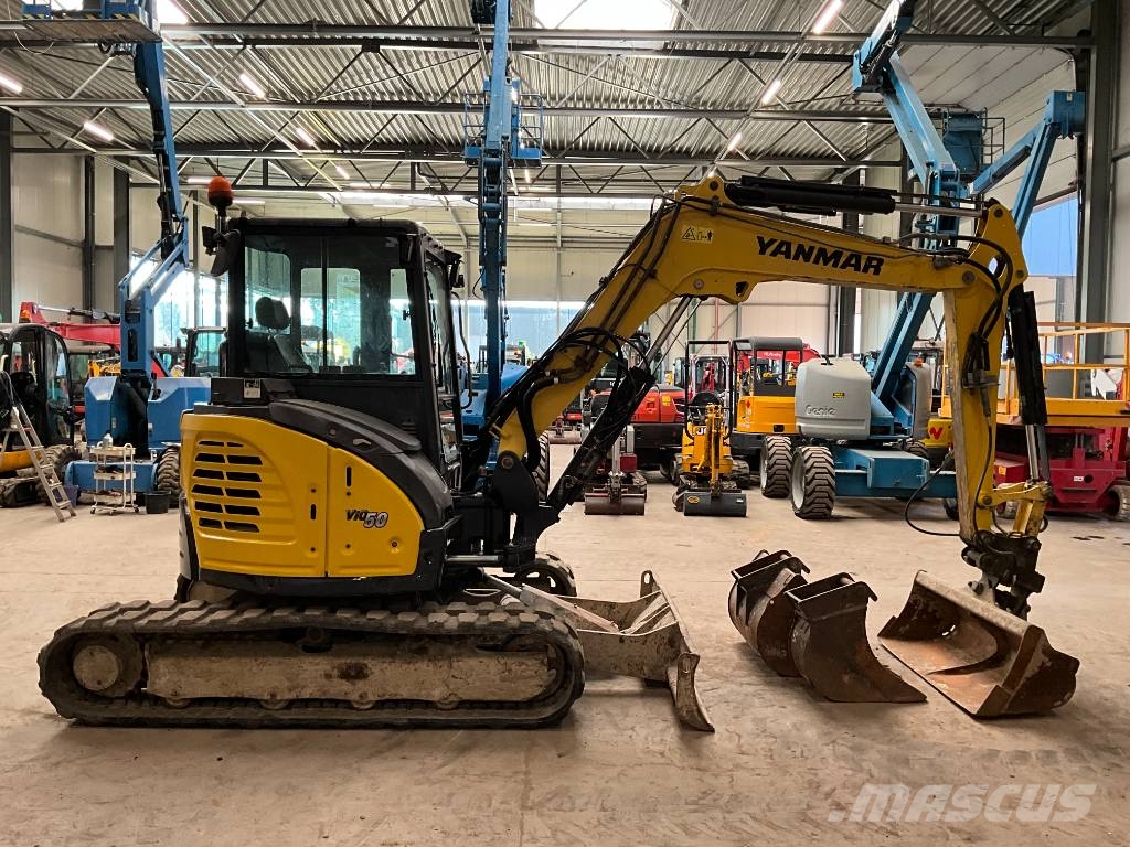Yanmar Vio 50-6A حفارات صغيرة أقل من 7 طن (حفارات صغيرة)
