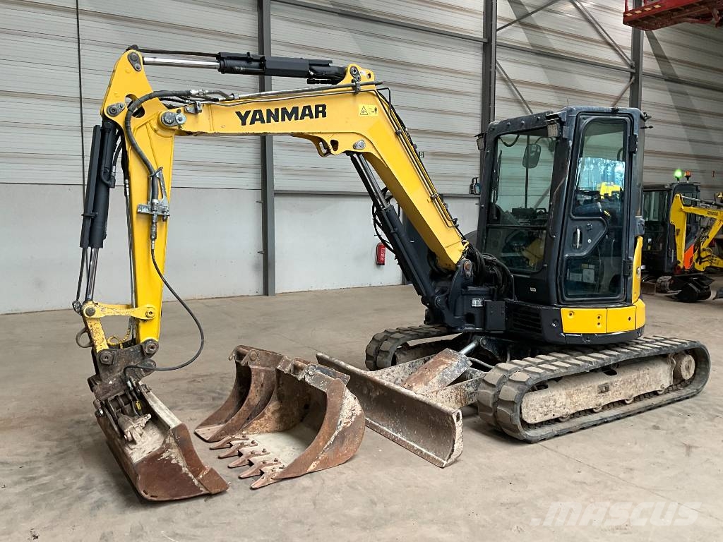 Yanmar Vio 50-6A حفارات صغيرة أقل من 7 طن (حفارات صغيرة)