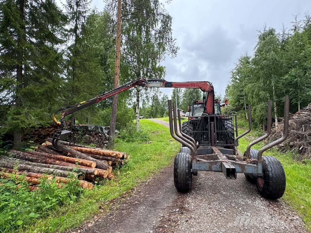 Patruuna 55 kuormain + 8.5tn kärry Guindastes e carregadeiras
