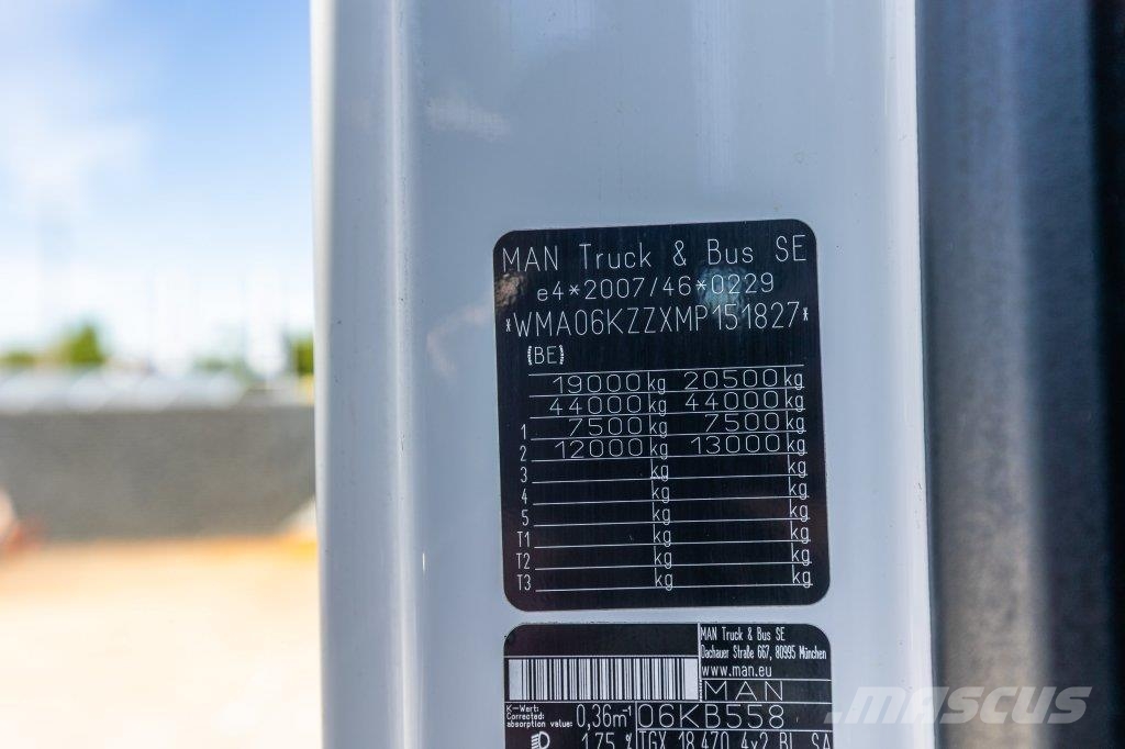 MAN TGX 18.470 BLS +KIPHYDR.+INTARDER Camiones tractor