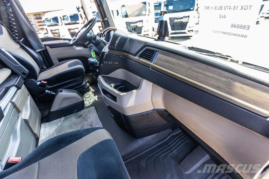 MAN TGX 18.470 BLS +KIPHYDR.+INTARDER Çekiciler